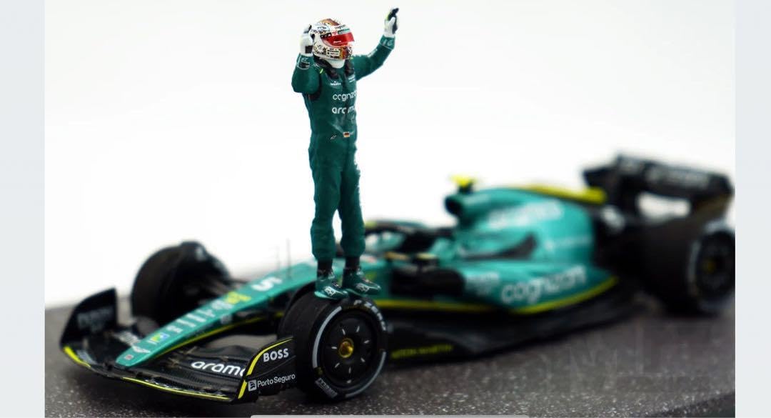 特注スパーク 1/43 アストンマーティン アブダビGP 2022ベッテル